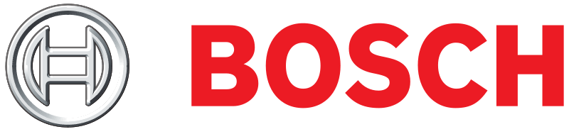 Bosch Logo Red Text Fresno HVAC Specialists Brand