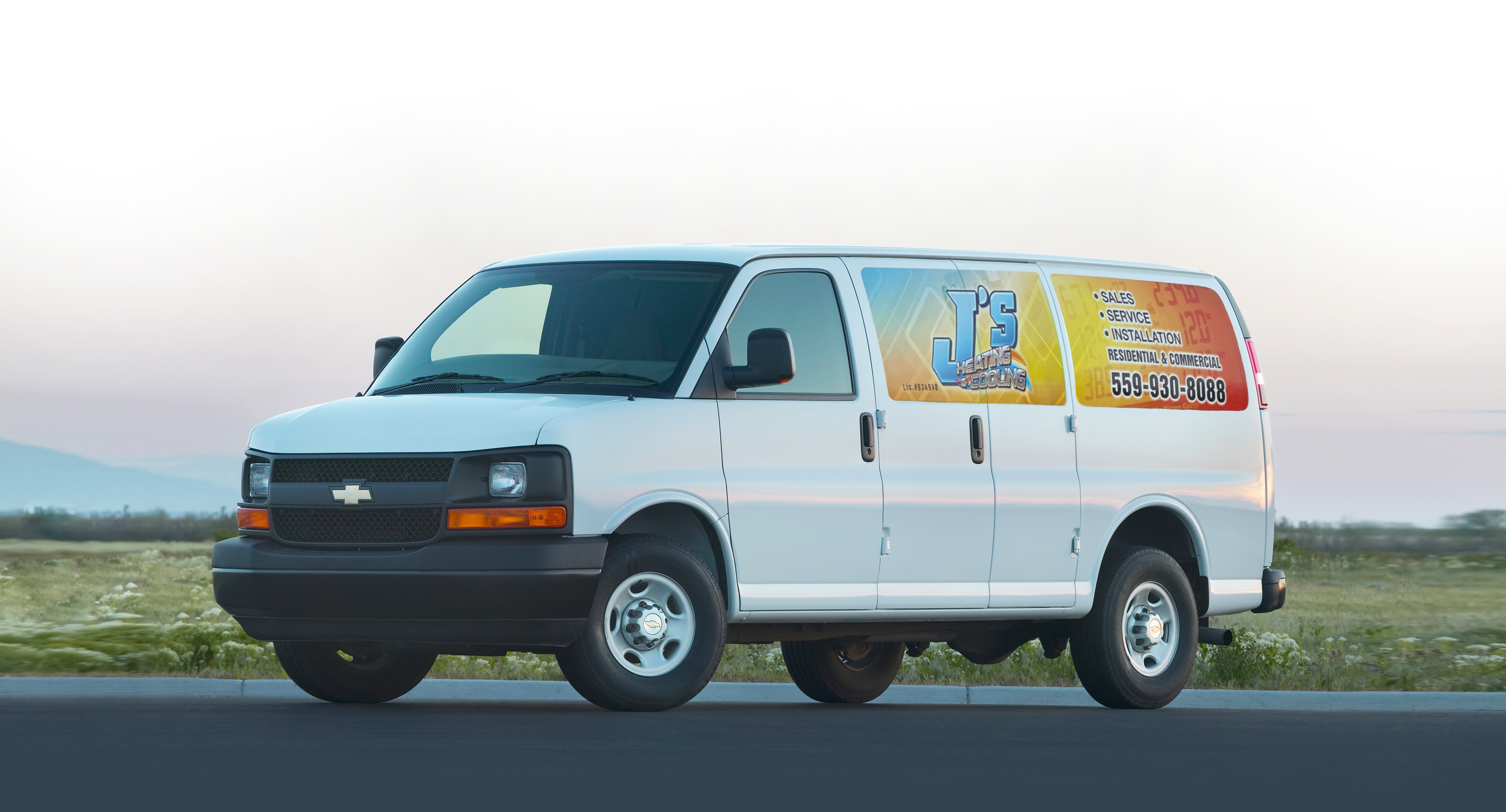 J's Heating and Cooling Van Fresno HVAC Specialists