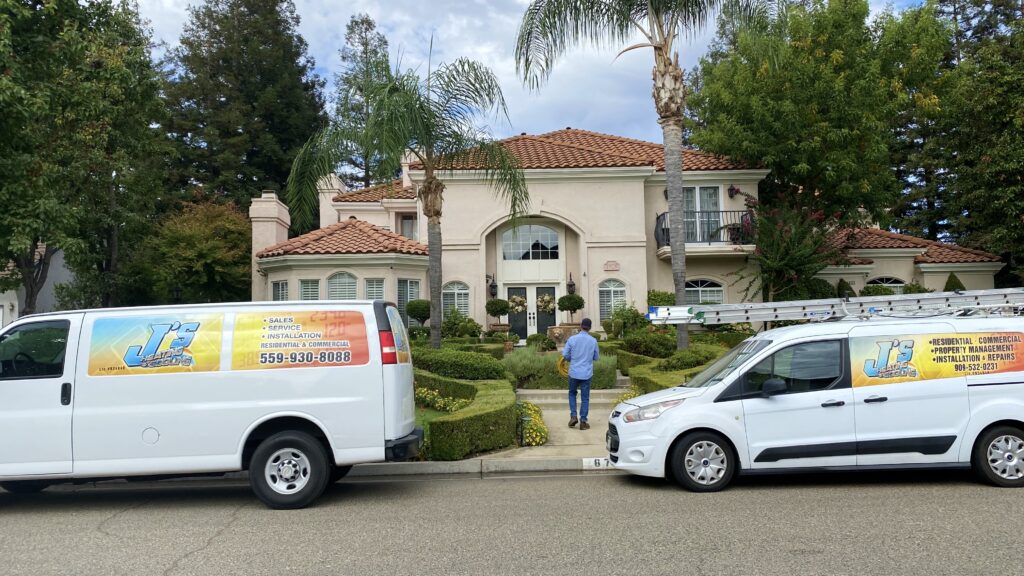 J's Heating and Cooling HVAC Specialists Vans House Outside