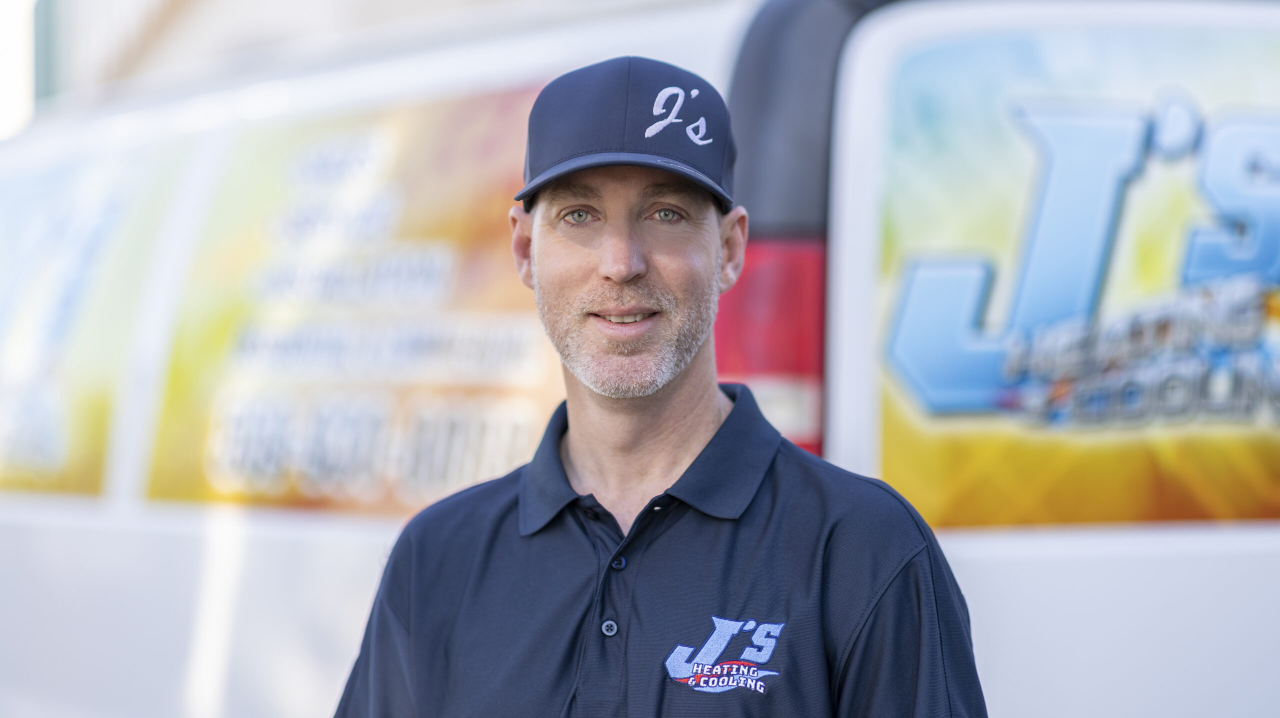 J's Heating and Cooling Johnny Hawkins Van profile picture.