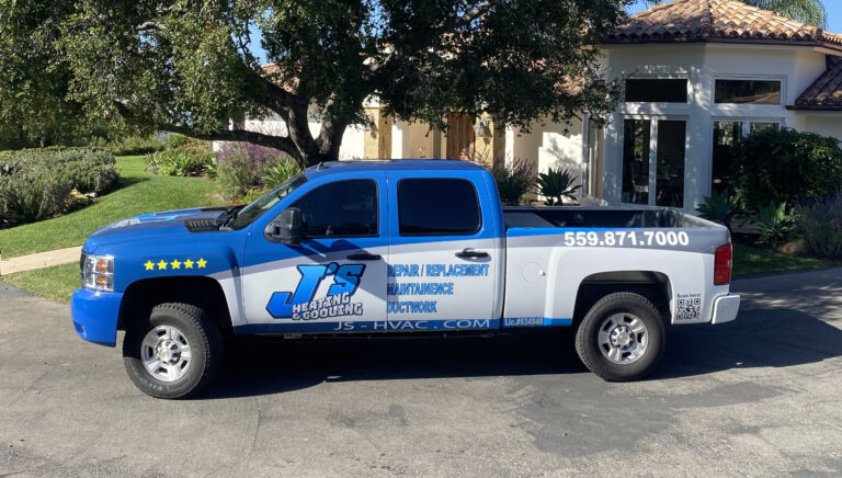 home energy js hvac truck